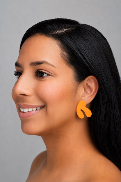 Sunset Clay Earrings
