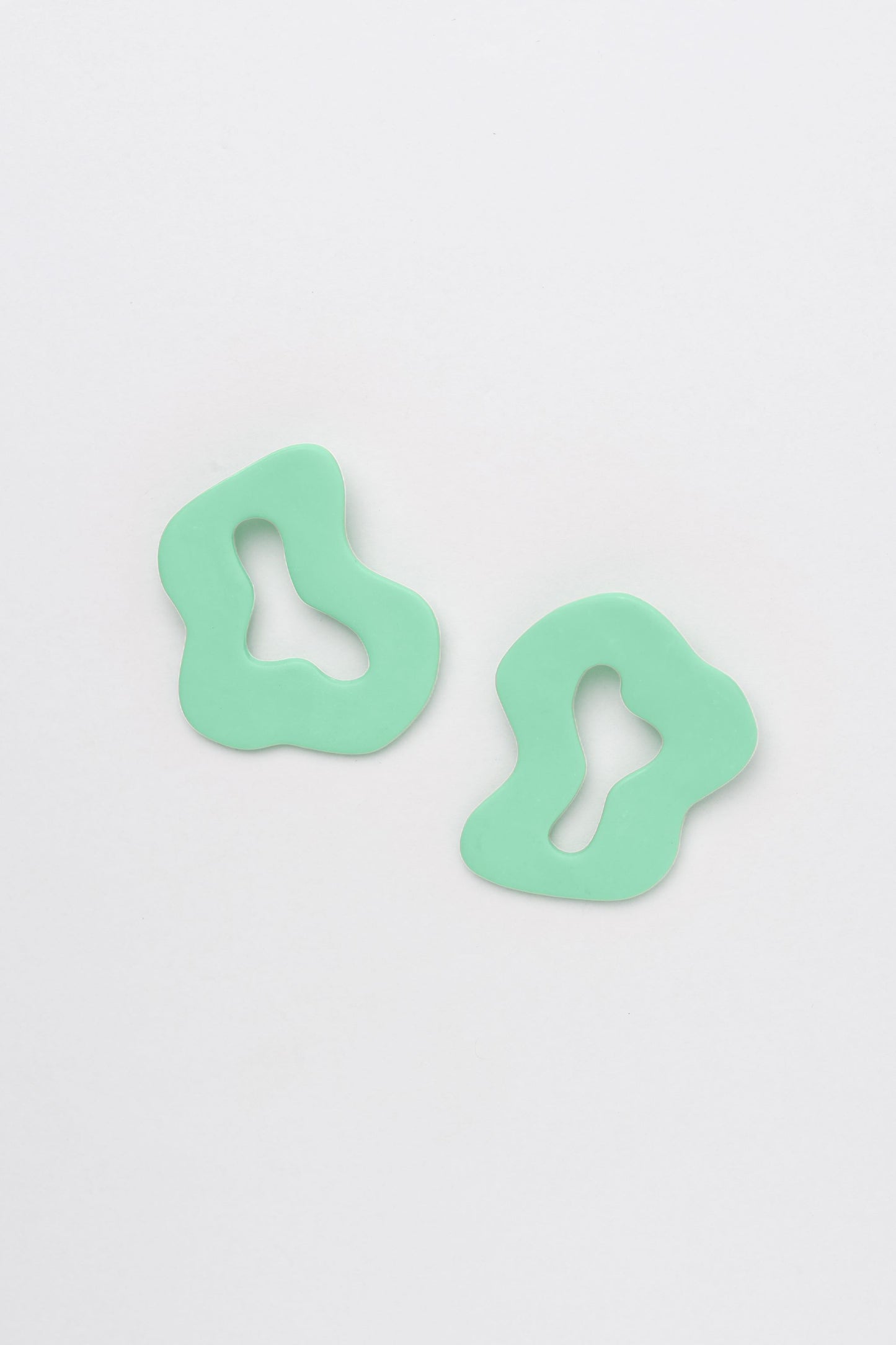 Abstract Bubble Clay Earrings