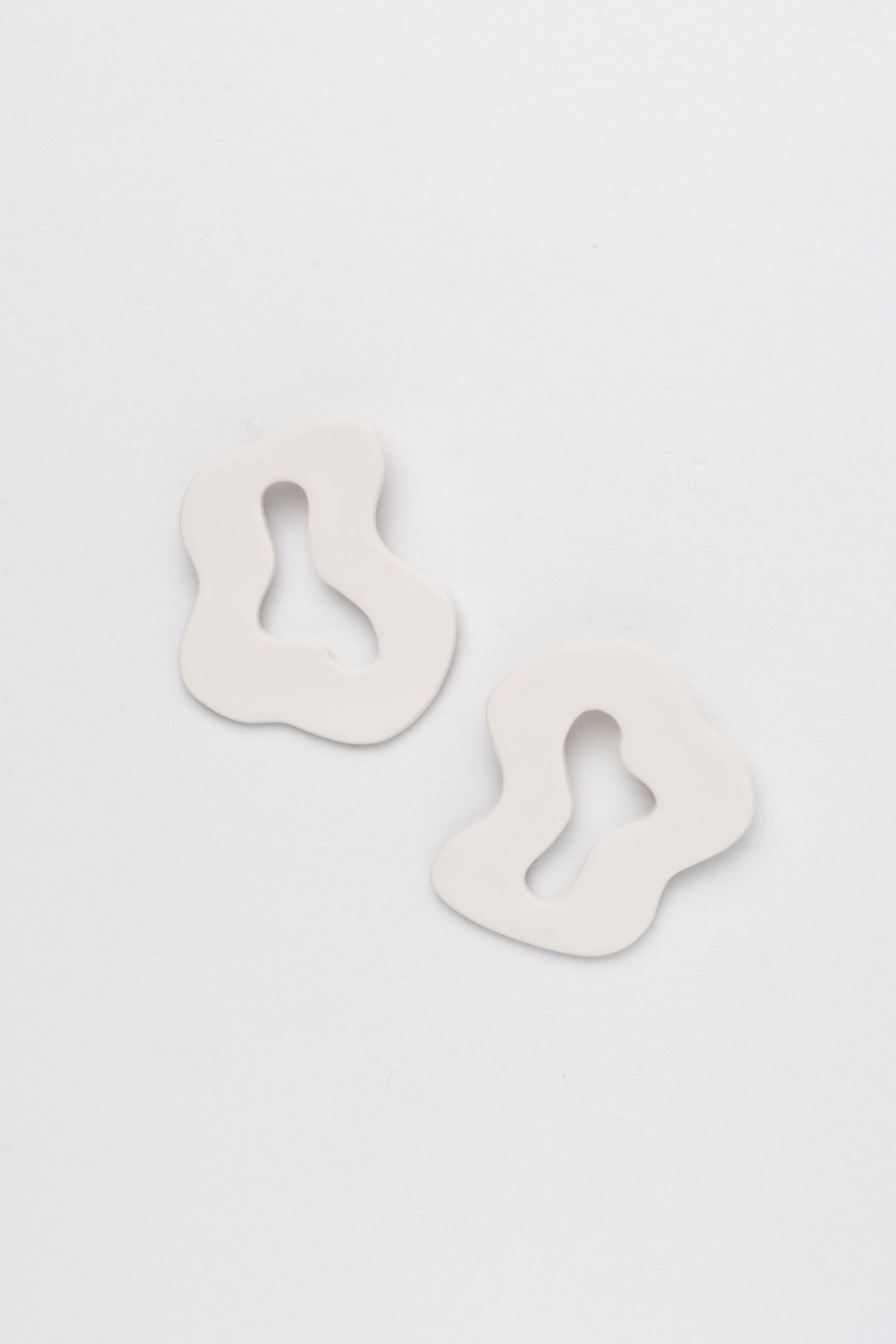 Abstract Bubble Clay Earrings