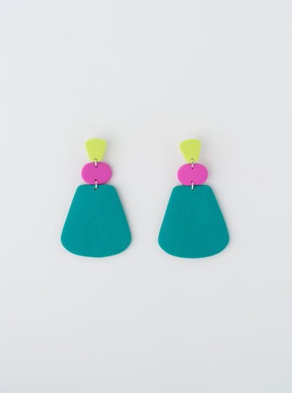 África Clay Earrings