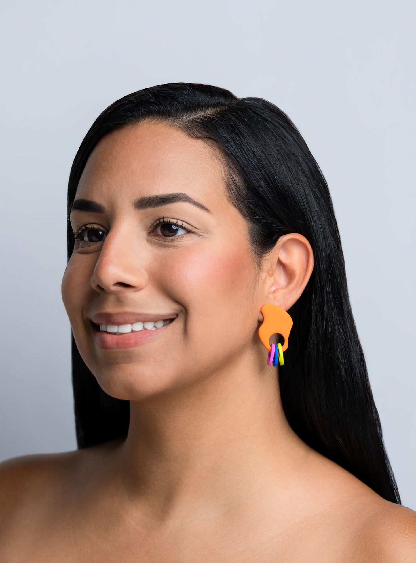 Carnaval Clay Earrings