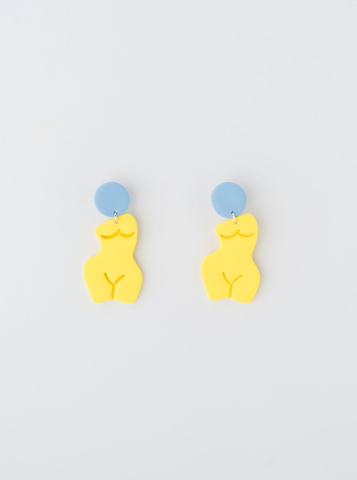 Silhouette Clay Earrings