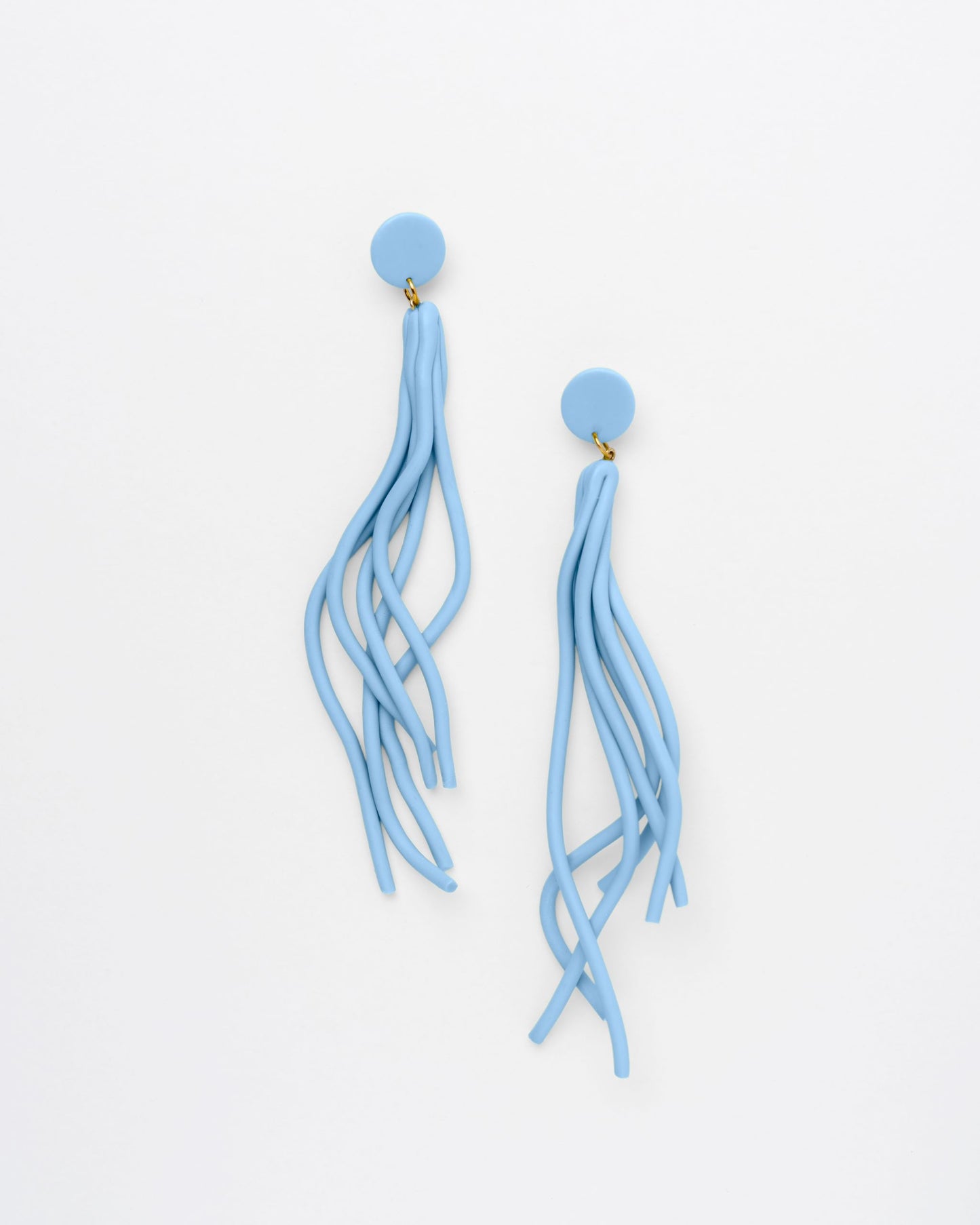 Spaghetti Earrings - Handmade in Polymer