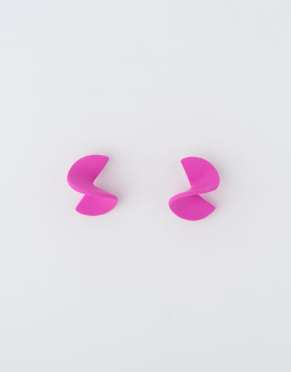Swirl Clay Earrings