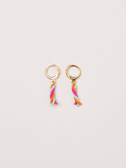 Twist Pop Clay Earrings