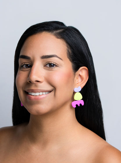 Walking Clay Earrings